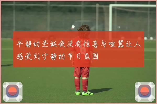 平静的圣诞夜没有惊喜与喧嚣让人感受到宁静的节日氛围